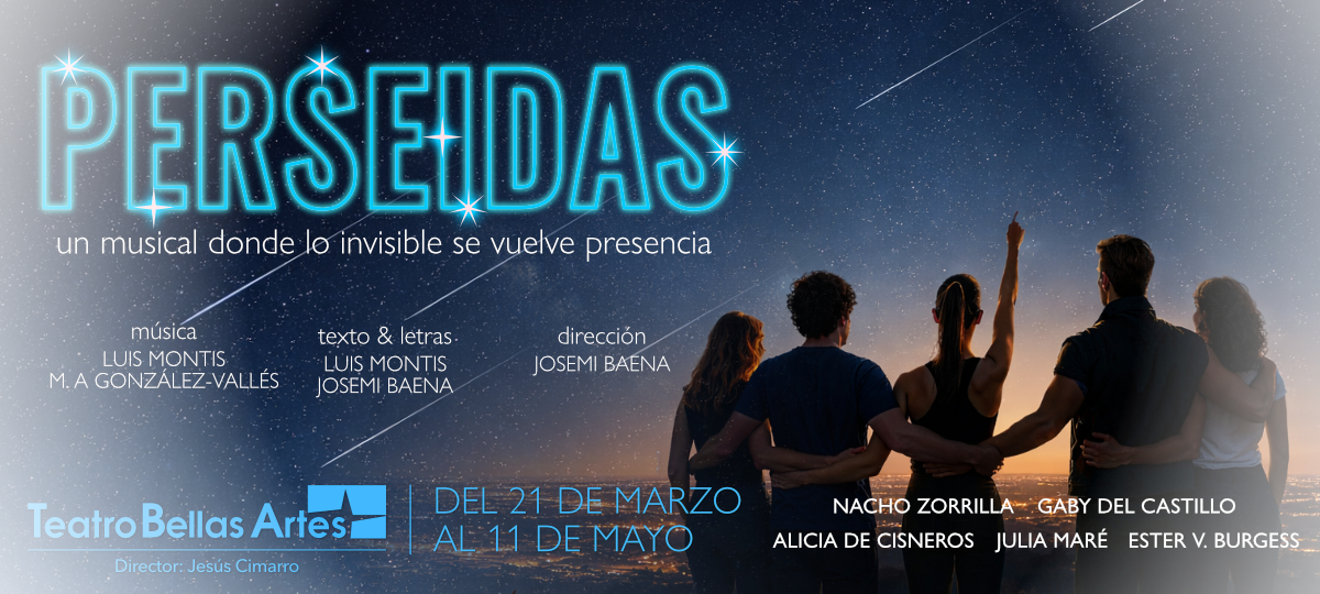 Cartel de Perseidas, el Musical